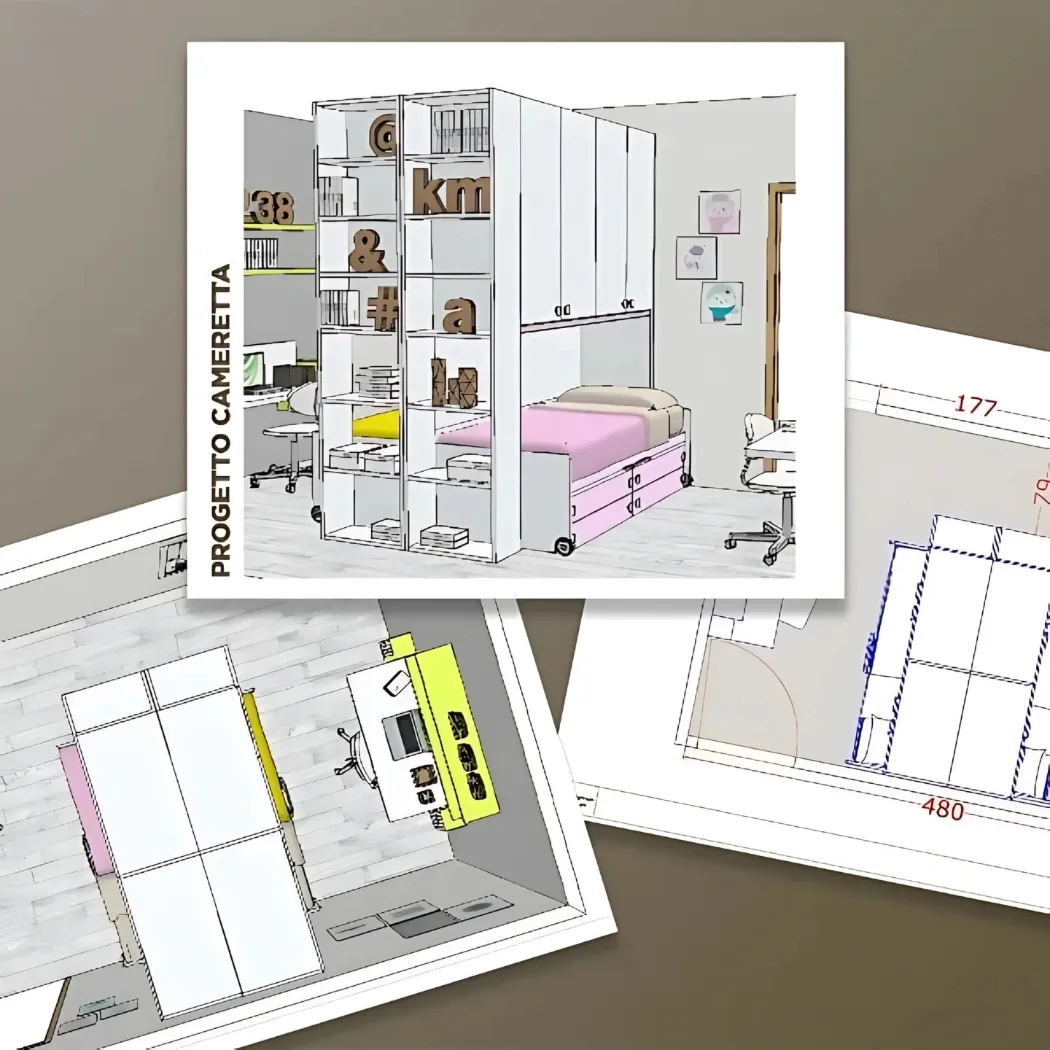 progetto cameretta online